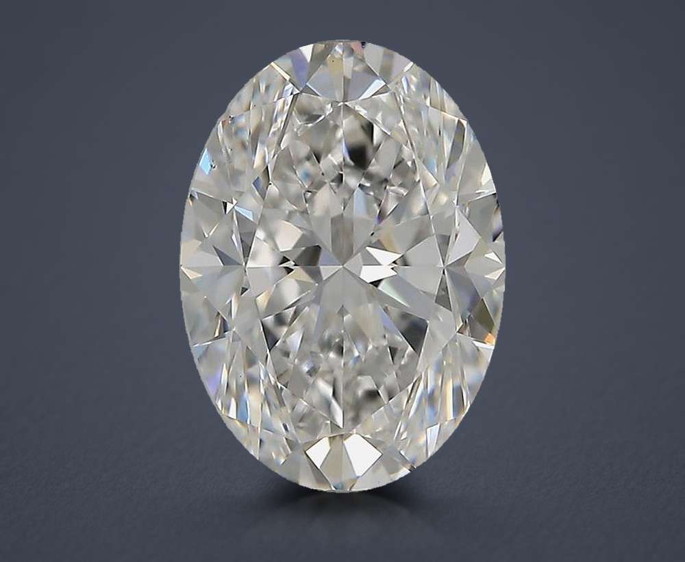 1.70 Carat Oval Natural Diamond