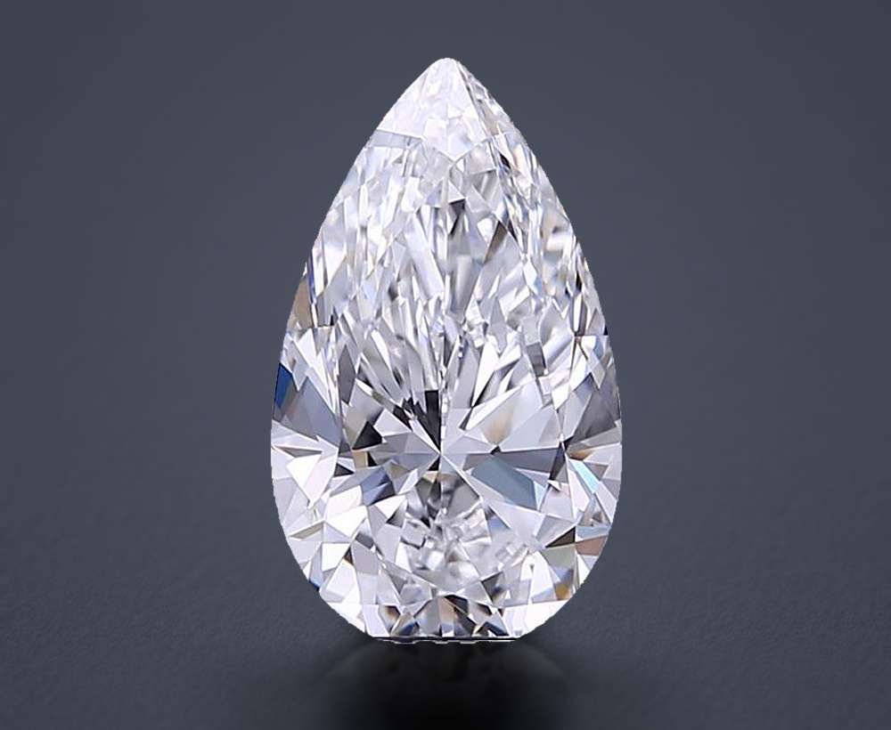 2.44 Carat Pear Lab Diamond