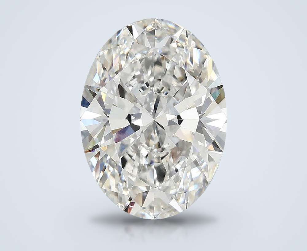 4.10 Carat Oval Lab Diamond