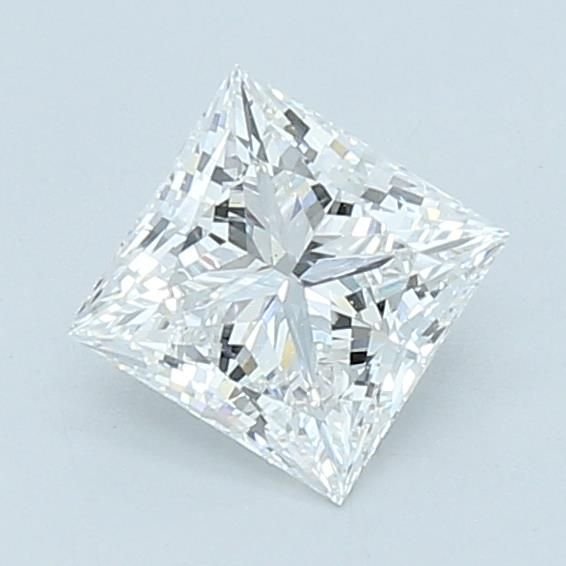 1.30ct E VS1 Rare Carat Ideal Cut Princess Lab Grown Diamond