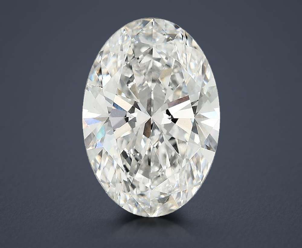 4.10 Carat Oval Lab Diamond