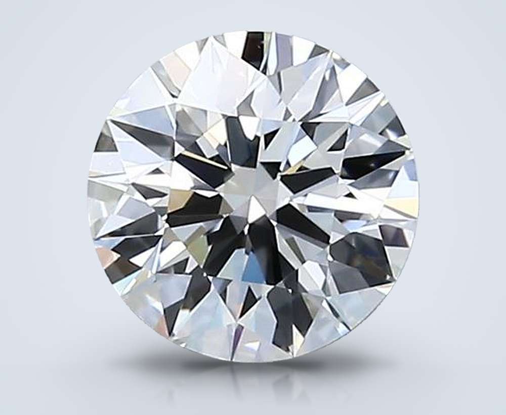 0.90 Carat Round Natural Diamond