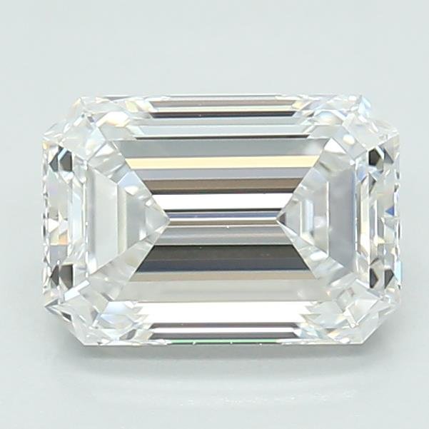 1.42ct E VS1 Rare Carat Ideal Cut Emerald Lab Grown Diamond