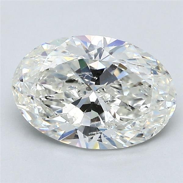 2.01ct I SI2 Excellent Cut Oval Diamond