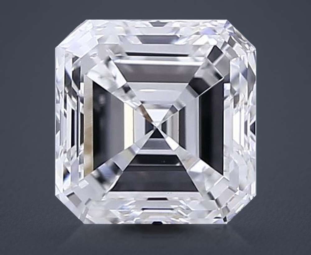 2.00 Carat Asscher Lab Diamond