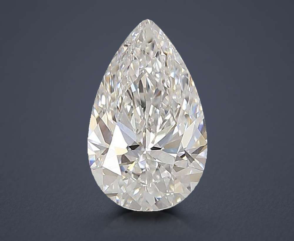 1.50 Carat Pear Lab Diamond
