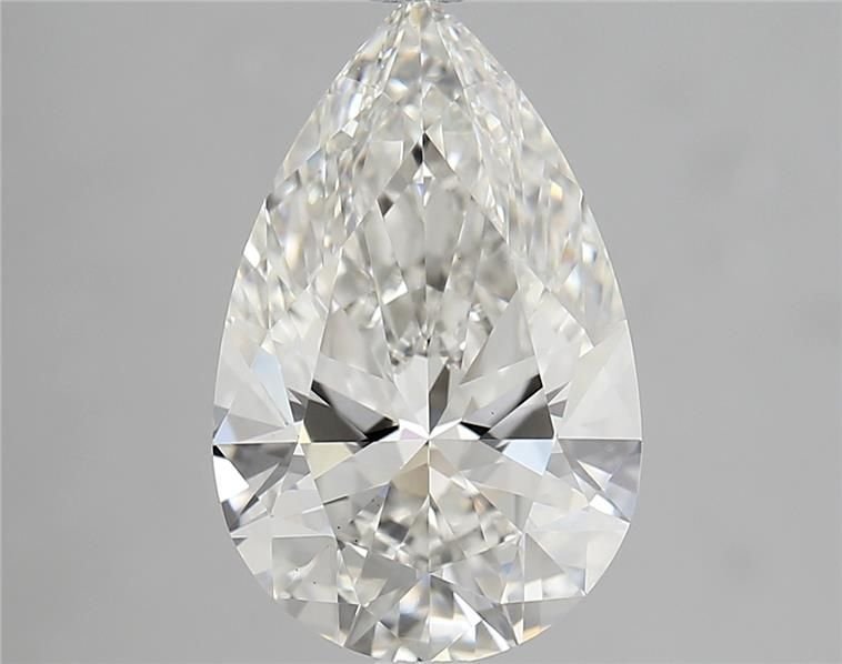 2.66ct G VS1 Rare Carat Ideal Cut Pear Lab Grown Diamond