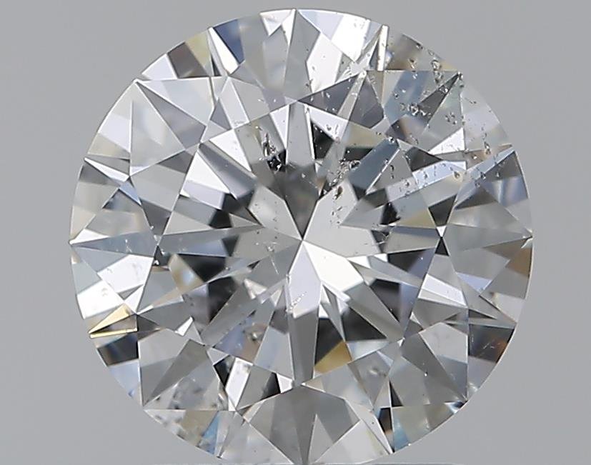 1.72ct F SI2 Rare Carat Ideal Cut Round Diamond