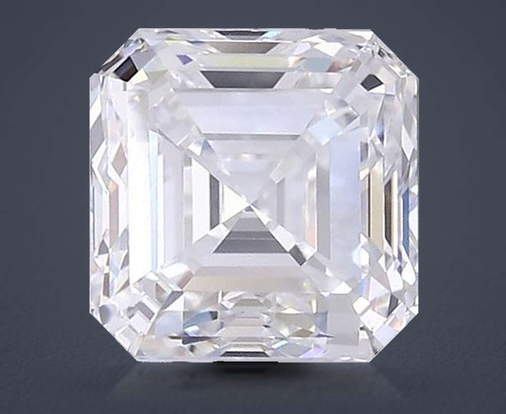 3.53 Carat Asscher Lab Diamond