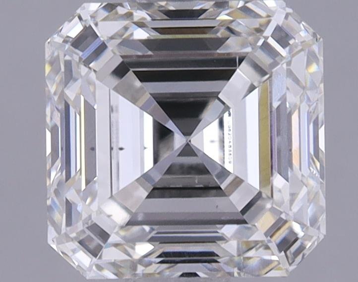 1.35ct G SI1 Rare Carat Ideal Cut Asscher Lab Grown Diamond