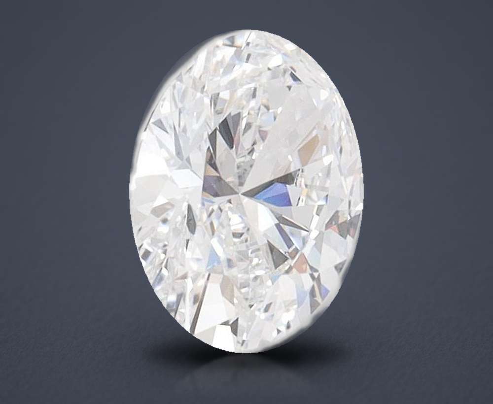 1.28 Carat Oval Lab Diamond