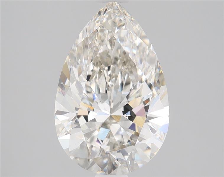 1.89ct H VS1 Rare Carat Ideal Cut Pear Lab Grown Diamond