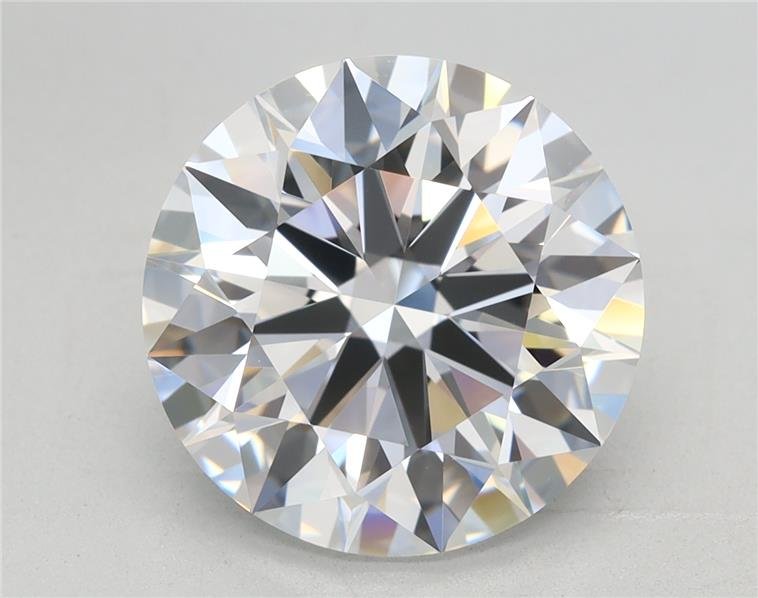 4.01ct D VVS2 Rare Carat Ideal Cut Round Lab Grown Diamond