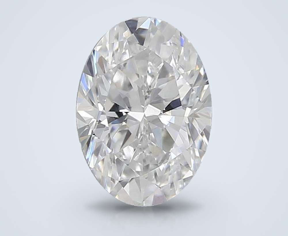 0.52 Carat Oval Lab Diamond