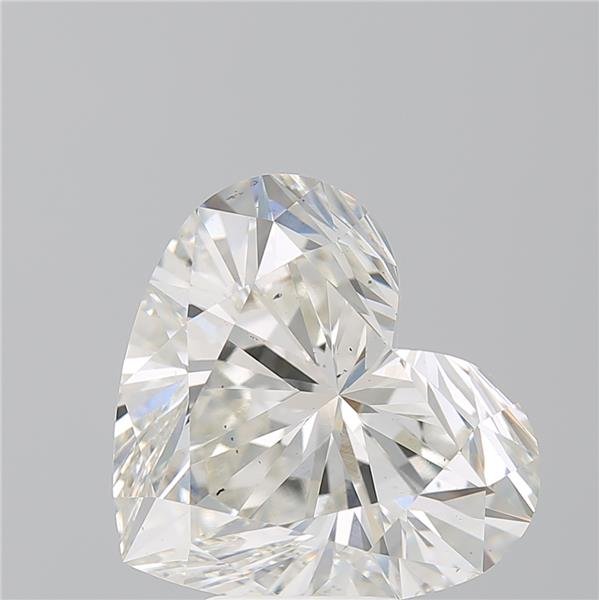 7.04ct G VS2 Rare Carat Ideal Cut Heart Lab Grown Diamond