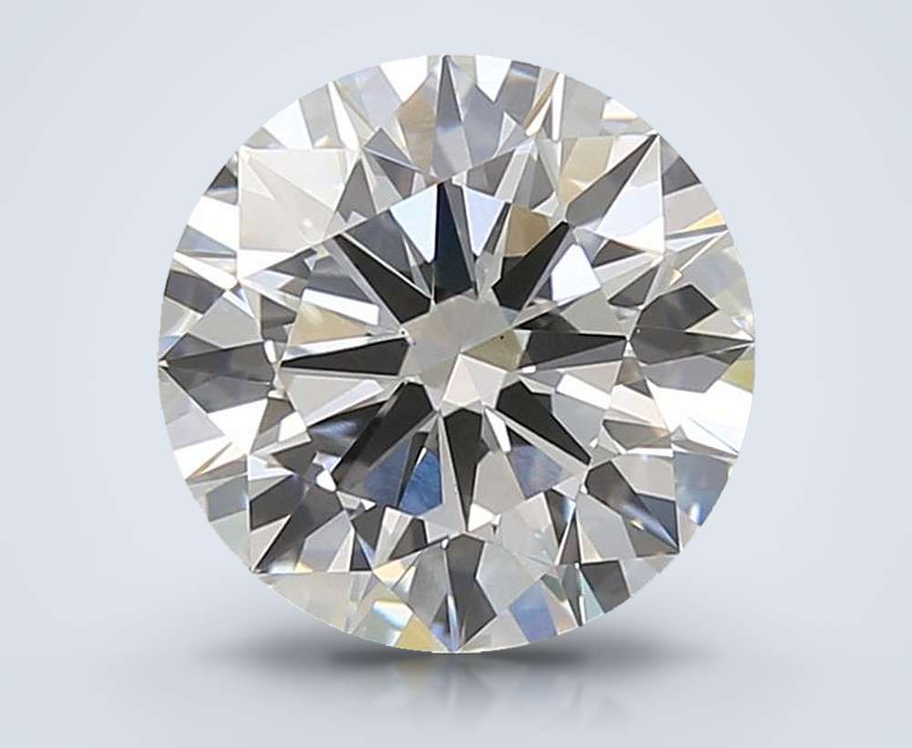 3.02 Carat Round Lab Diamond