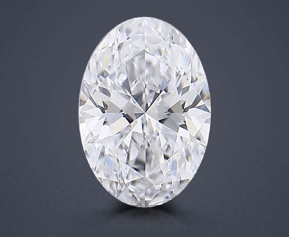 0.74 Carat Oval Lab Diamond