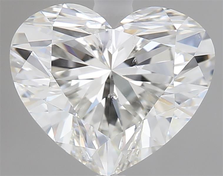 1.84ct I SI1 Rare Carat Ideal Cut Heart Diamond