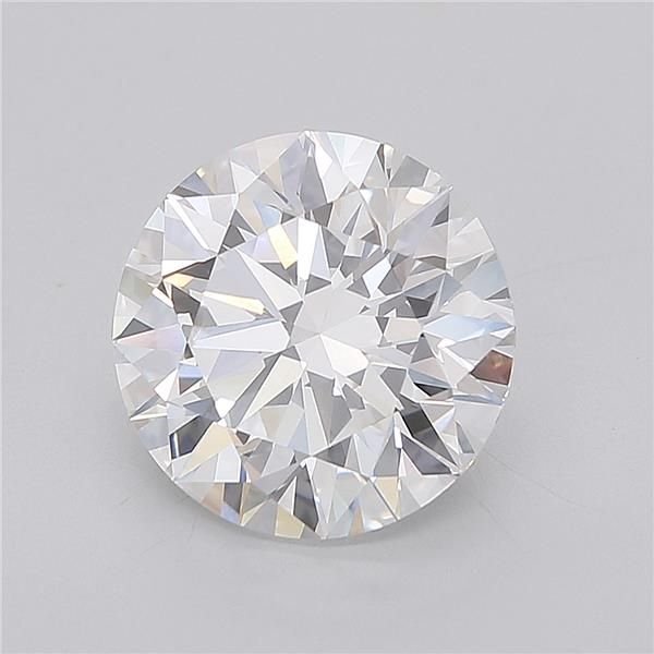 5.04ct E VVS2 Rare Carat Ideal Cut Round Lab Grown Diamond