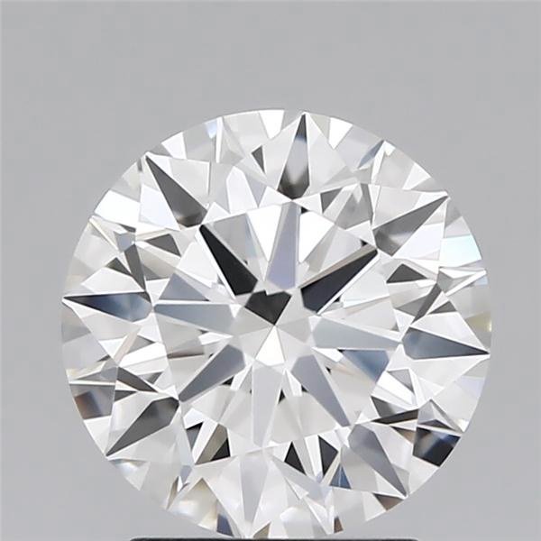 2.10ct F FL Rare Carat Ideal Cut Round Diamond