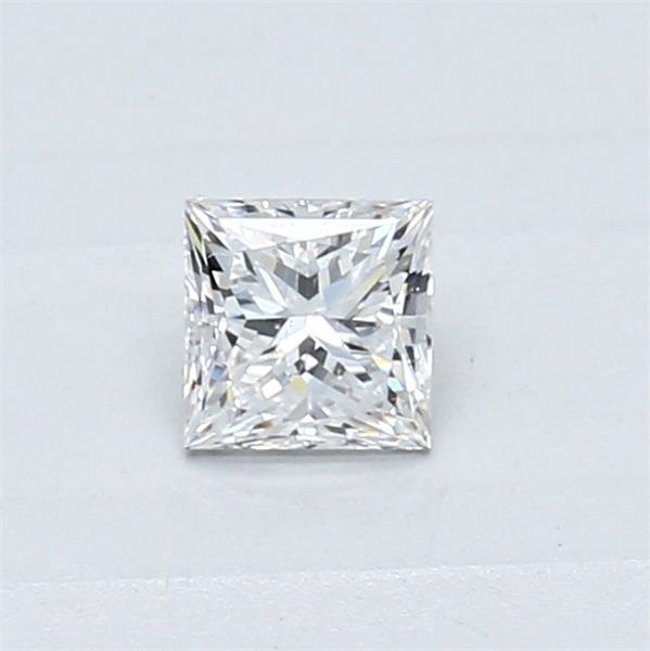 0.35ct D SI1 Rare Carat Ideal Cut Princess Diamond