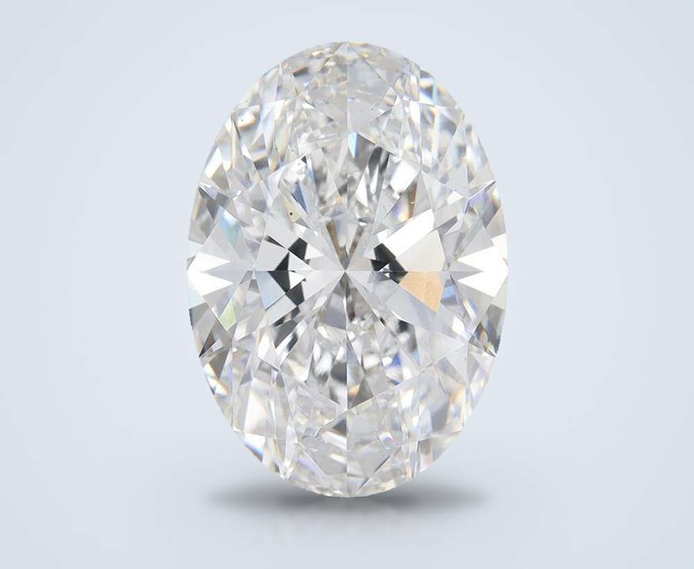 15.40 Carat Oval Lab Diamond