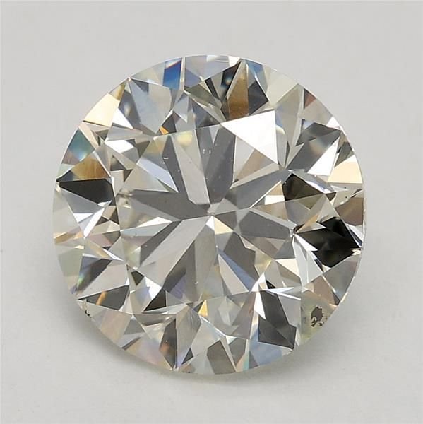 2.00ct K SI1 Very Good Cut Round Lab Grown Diamond
