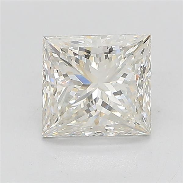 1.37ct H VS1 Rare Carat Ideal Cut Princess Lab Grown Diamond