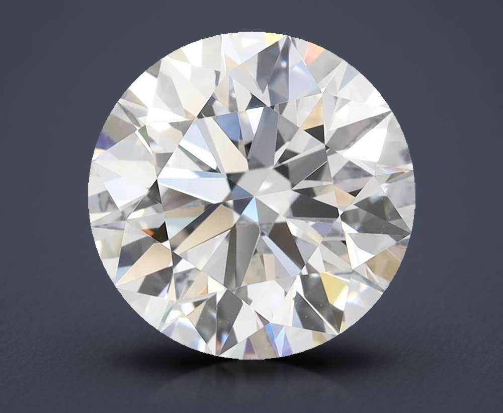 3.26 Carat Round Lab Diamond
