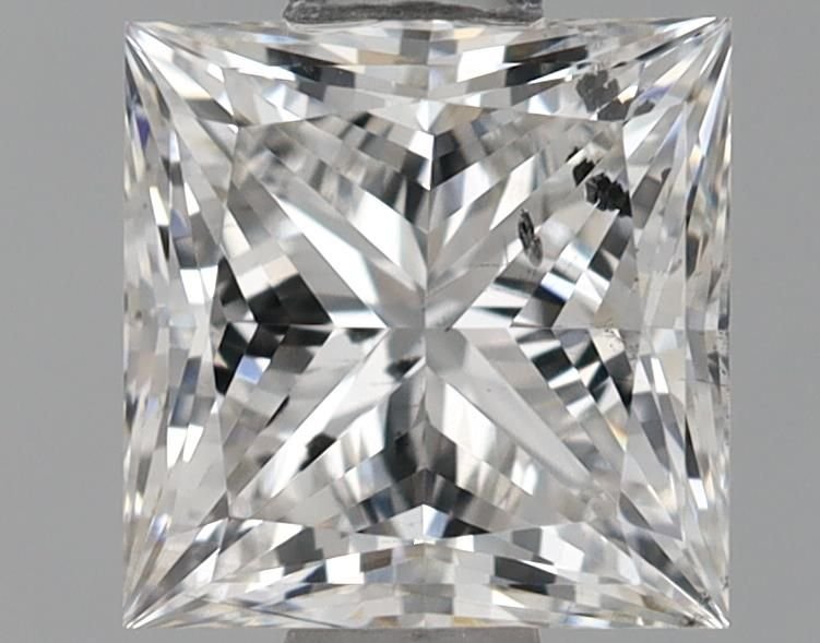 0.91ct G SI2 Rare Carat Ideal Cut Princess Lab Grown Diamond