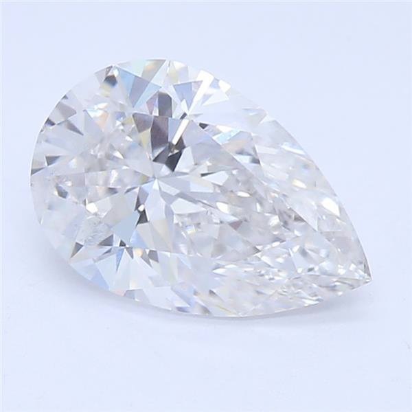 0.90ct F VS2 Rare Carat Ideal Cut Pear Lab Grown Diamond