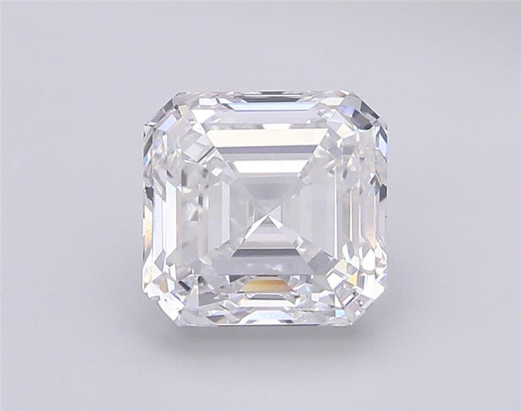 5.94ct E VS1 Rare Carat Ideal Cut Asscher Lab Grown Diamond