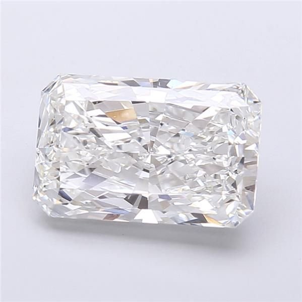 4.04ct E VVS2 Rare Carat Ideal Cut Radiant Lab Grown Diamond