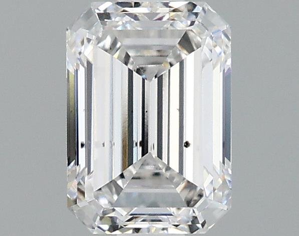 0.98ct E SI1 Rare Carat Ideal Cut Emerald Lab Grown Diamond