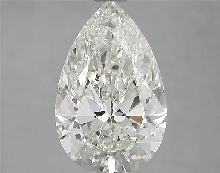 2.04ct I SI2 Rare Carat Ideal Cut Pear Diamond