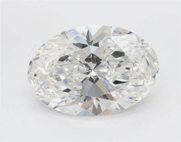 2.09ct E VS1 Rare Carat Ideal Cut Oval Lab Grown Diamond