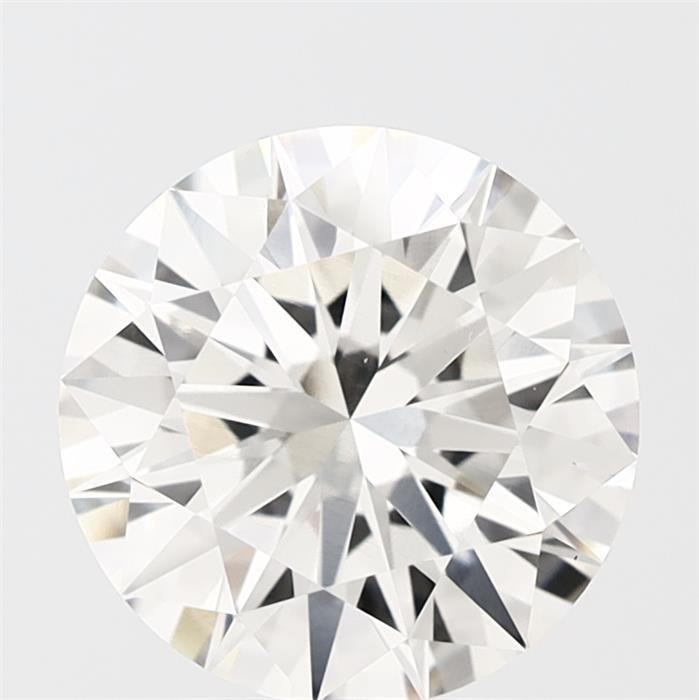 3.17ct H VS1 Rare Carat Ideal Cut Round Lab Grown Diamond