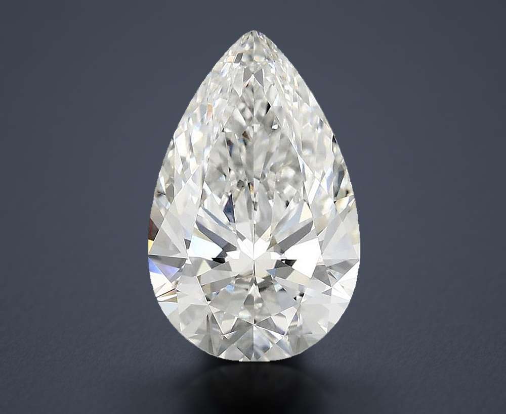 3.10 Carat Pear Lab Diamond