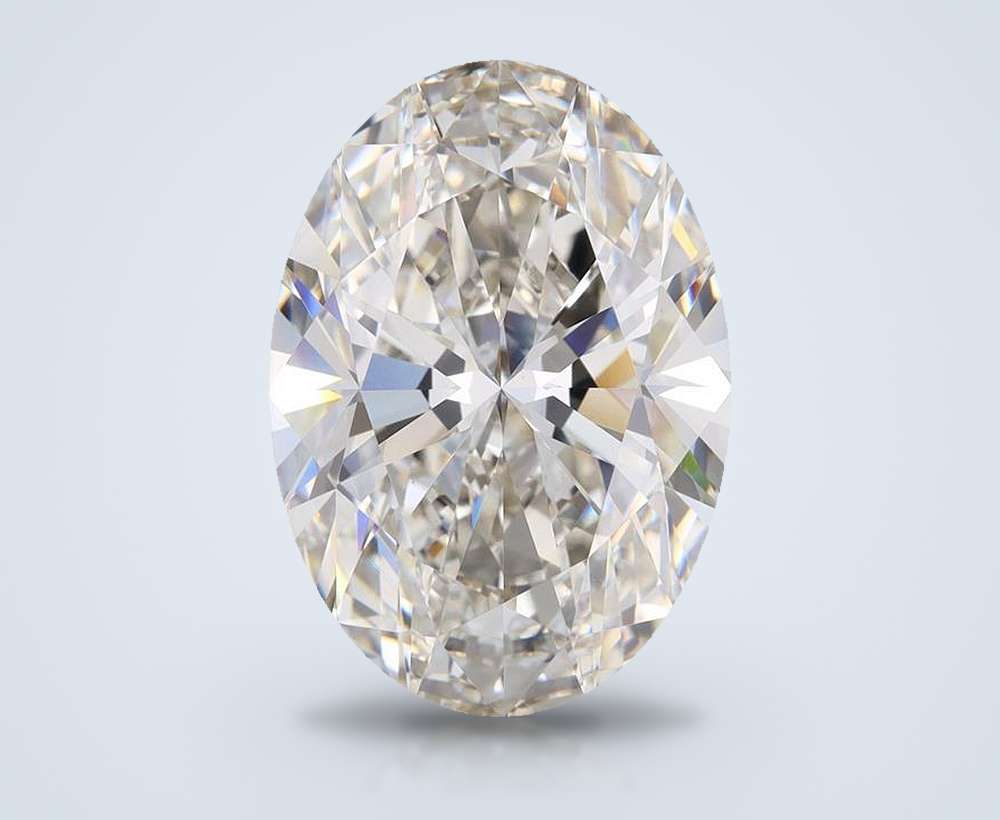 11.07 Carat Oval Lab Diamond