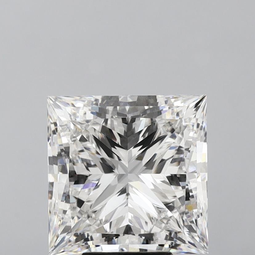 8.00ct F VS1 Rare Carat Ideal Cut Princess Lab Grown Diamond