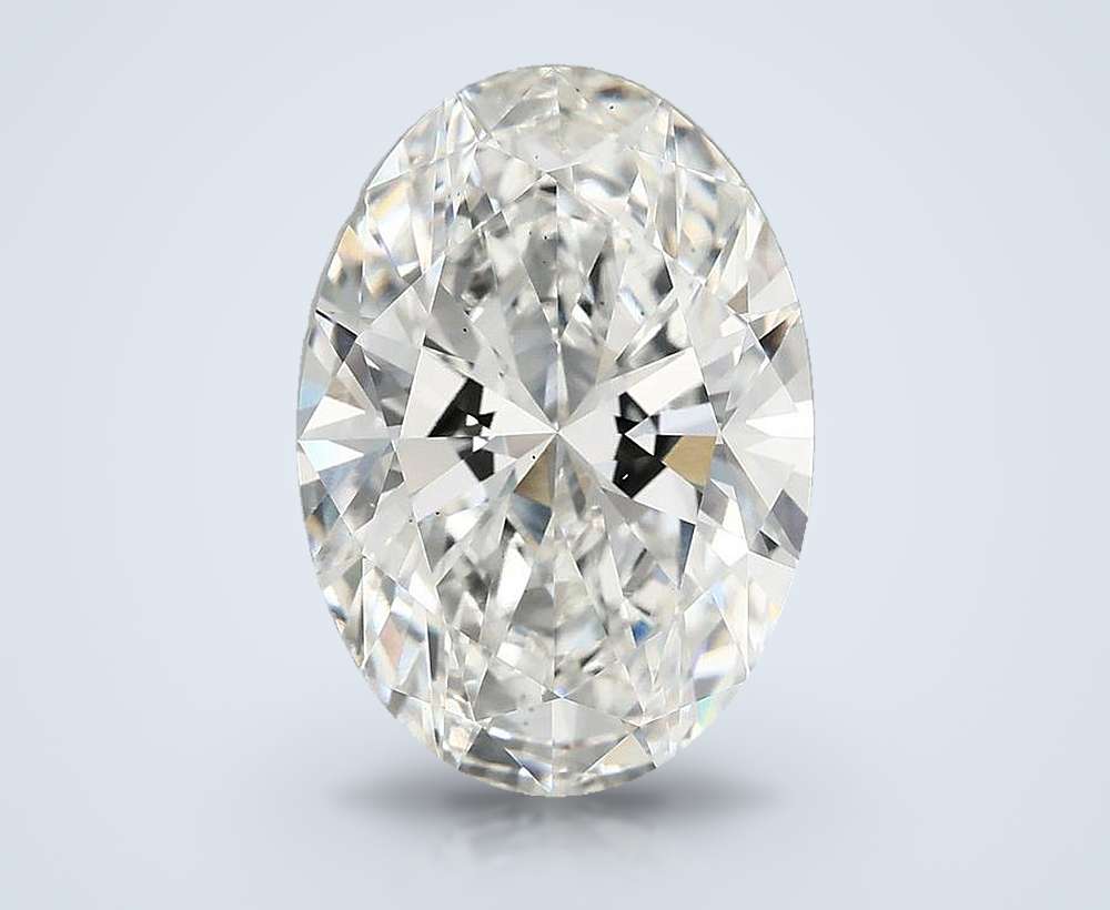 5.11 Carat Oval Lab Diamond