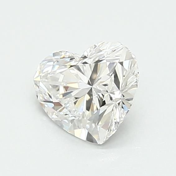 0.78ct D VS1 Rare Carat Ideal Cut Heart Lab Grown Diamond