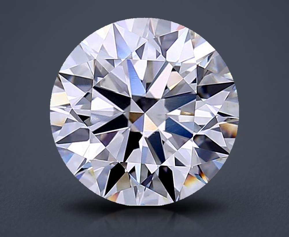 3.18 Carat Round Lab Diamond