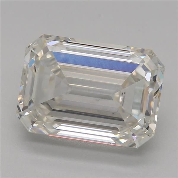 3.03ct H VS1 Rare Carat Ideal Cut Emerald Lab Grown Diamond