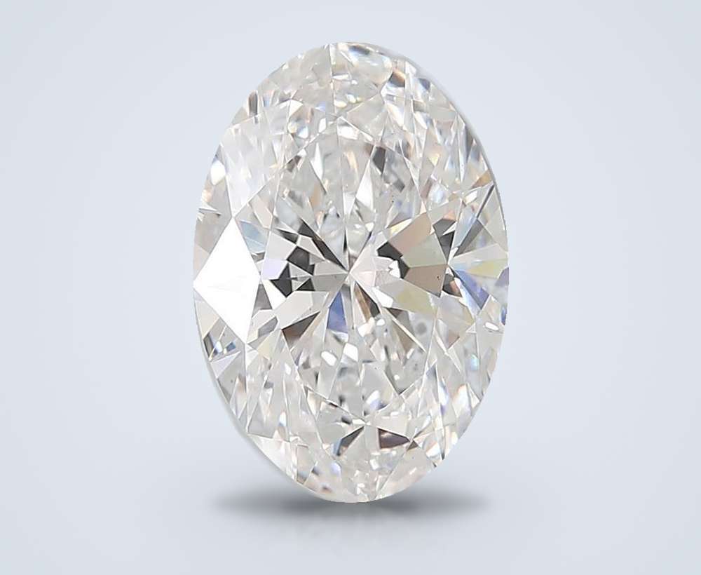 8.27 Carat Oval Lab Diamond
