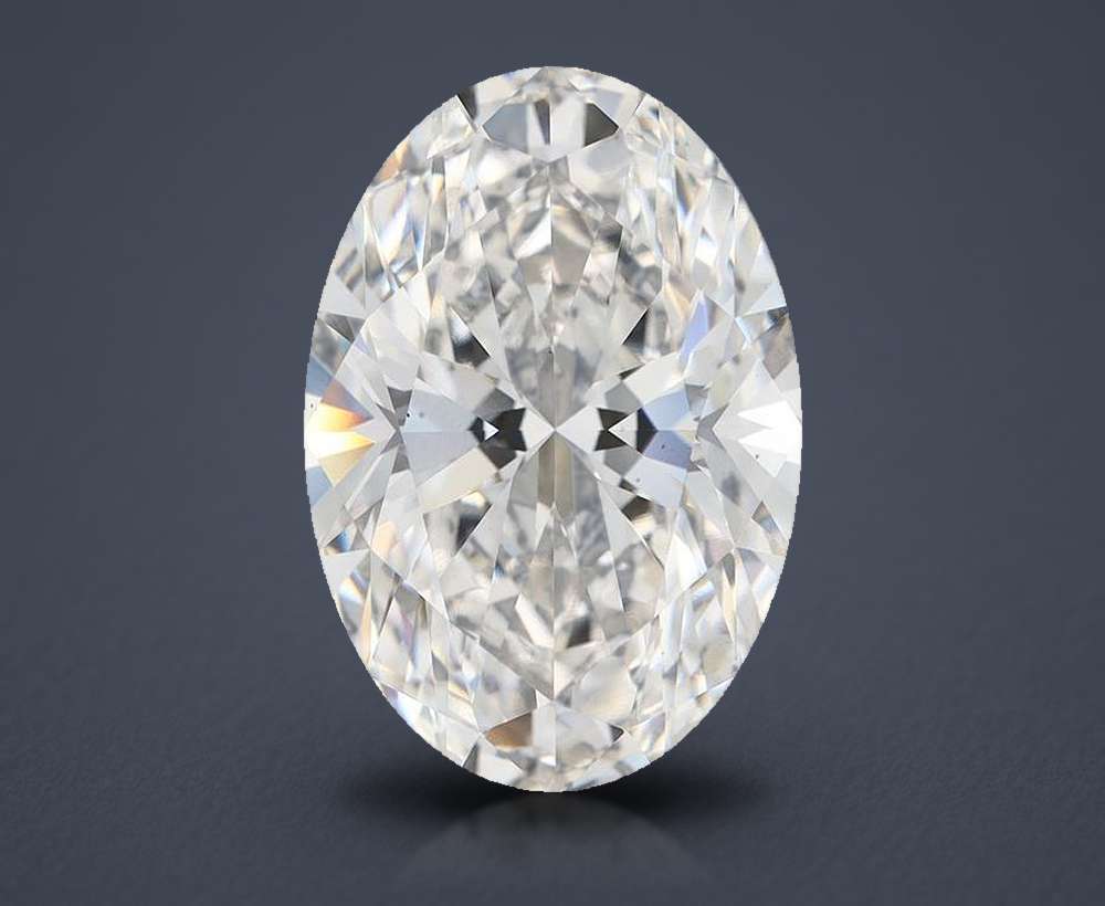 8.95 Carat Oval Lab Diamond
