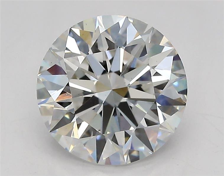 2.08ct E VS1 Rare Carat Ideal Cut Round Lab Grown Diamond