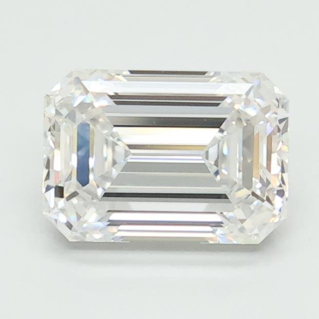 1.41ct D VVS2 Excellent Cut Emerald Lab Grown Diamond