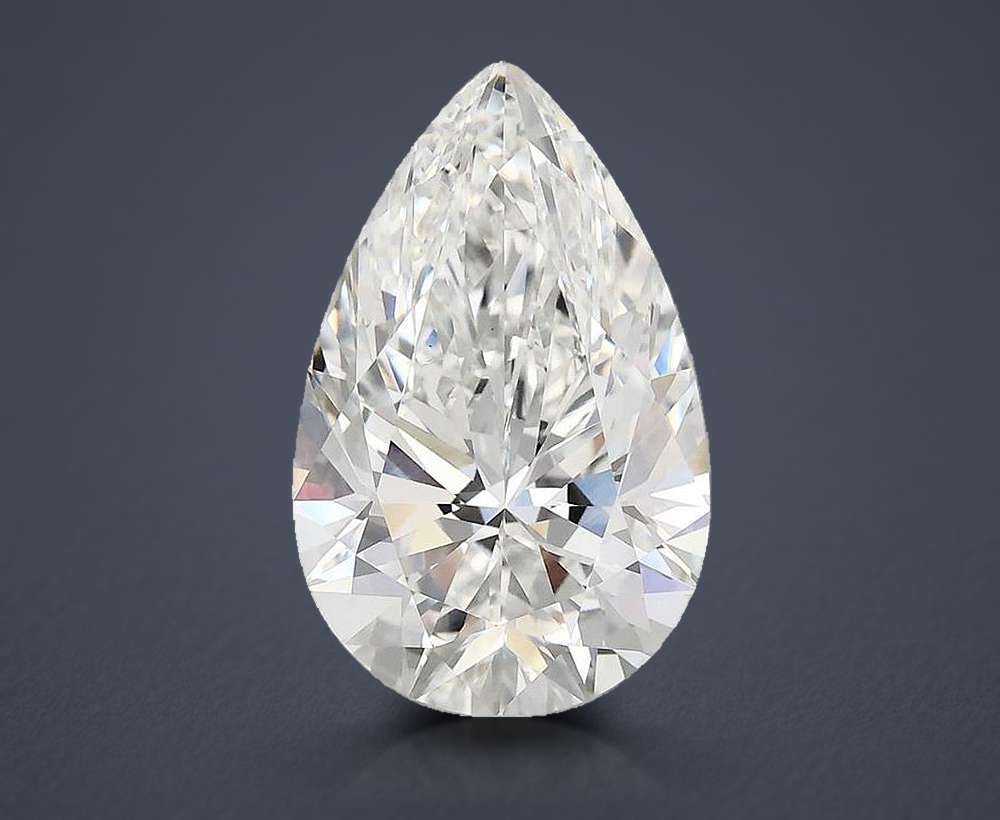 4.80 Carat Pear Lab Diamond