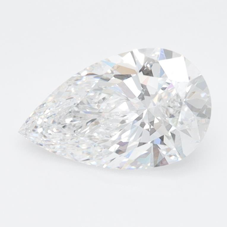 1.06ct D VVS1 Rare Carat Ideal Cut Pear Lab Grown Diamond